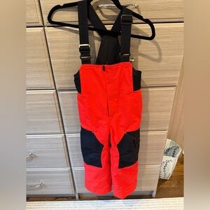 Obermeyer Boys ski Red Snow Pants